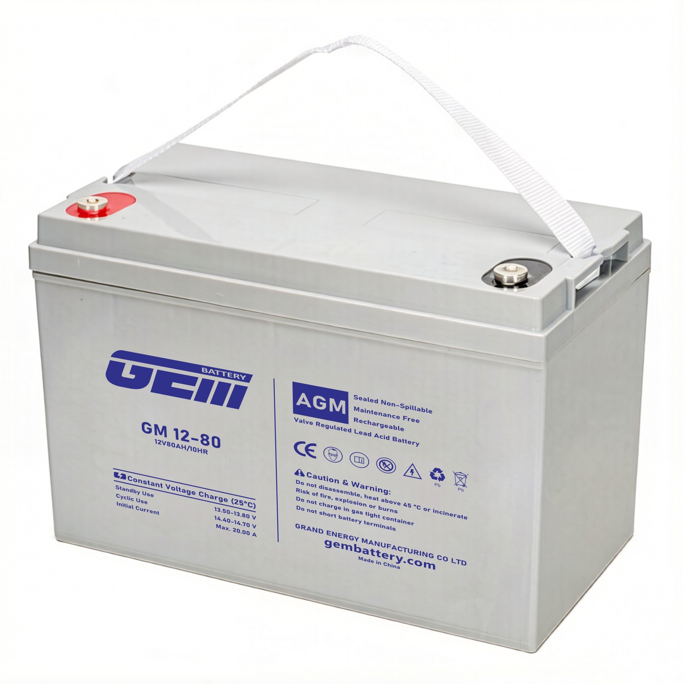 GM 12-80 / 12V - 80 Ah