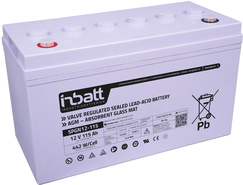 SPGN 12-115 / 12V - 115 Ah