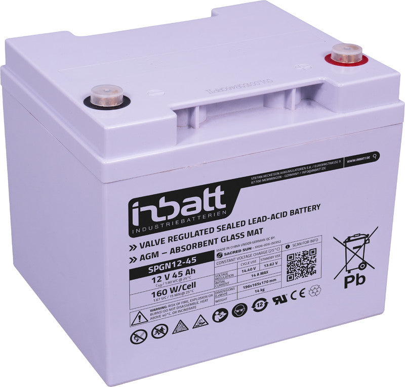 SPGN 12-045 / 12V - 45 Ah
