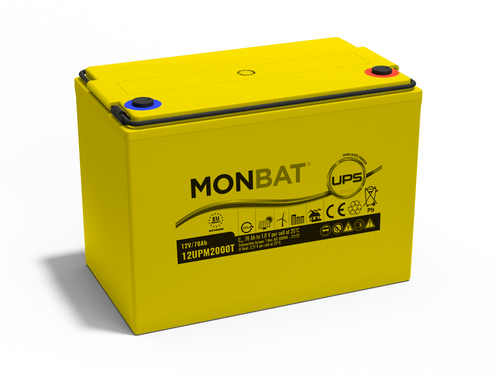12UPM2000T / 12V - 78 Ah