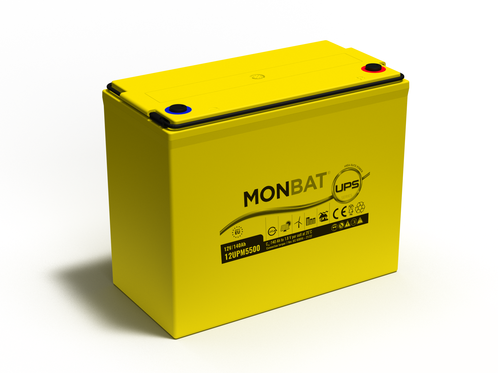 12UPM5500 / 12V - 140 Ah