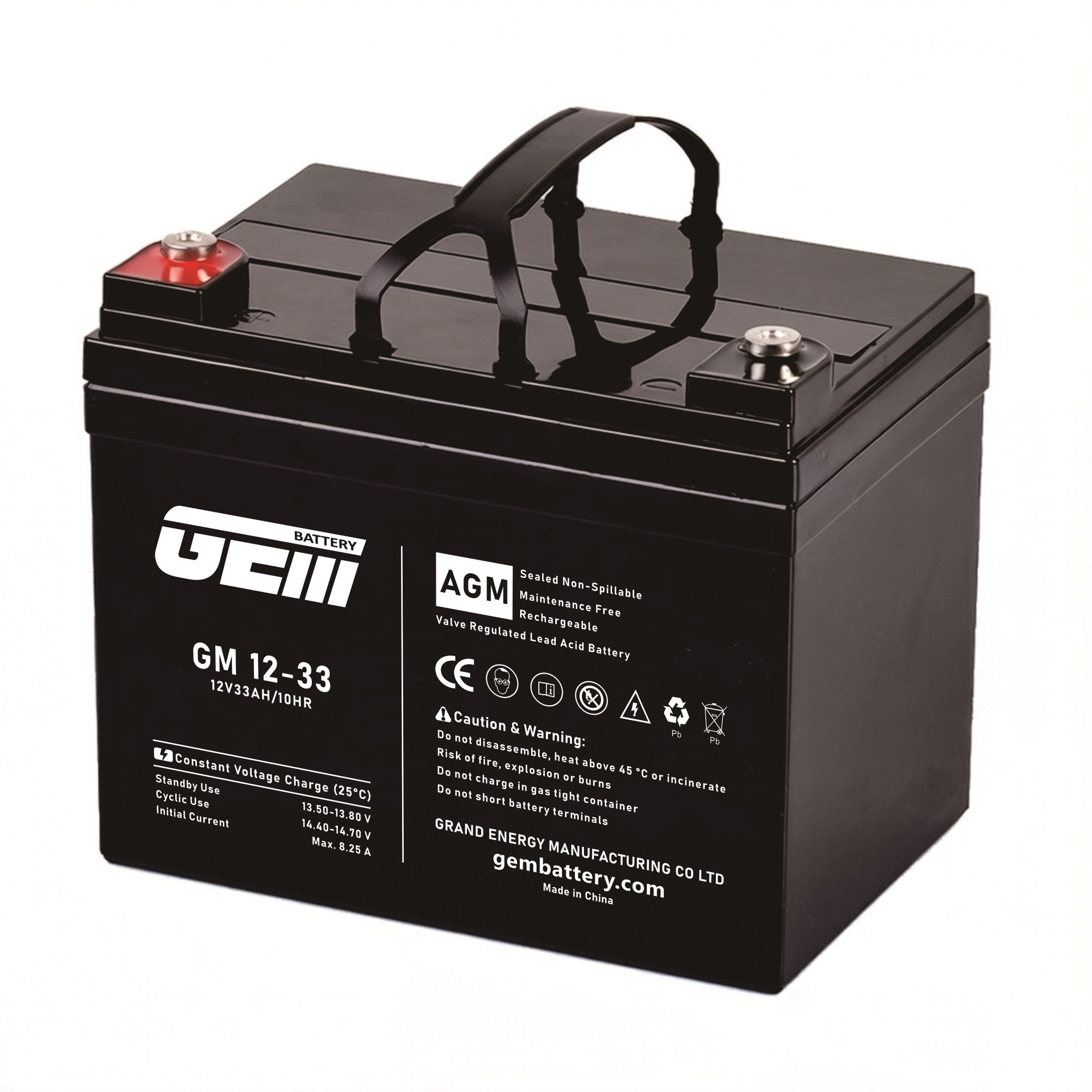 GM 12-33 / 12V - 33 Ah