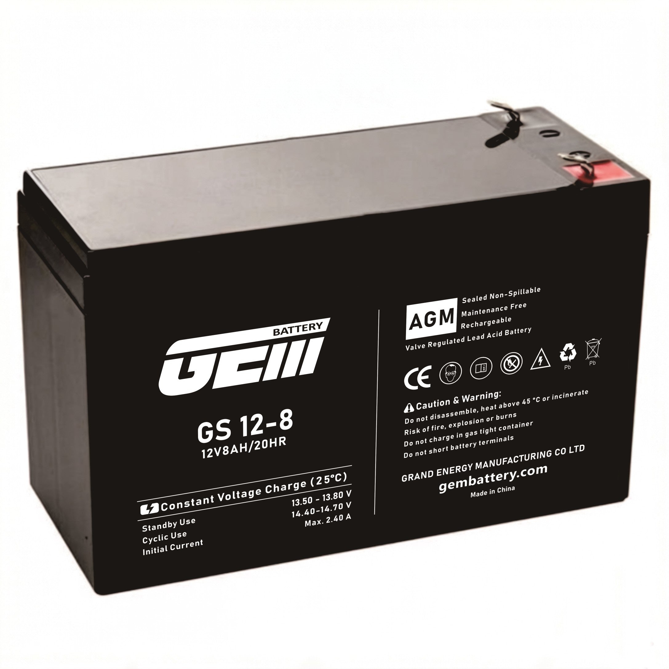 GS 12-8 / 12V - 7 Ah