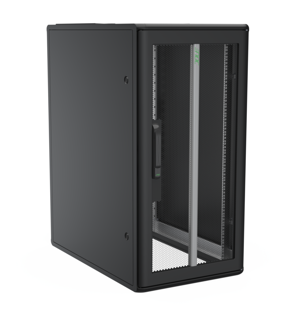 24 HE Schrank in schwarz - Premium AL, Typ: S1 61012-S