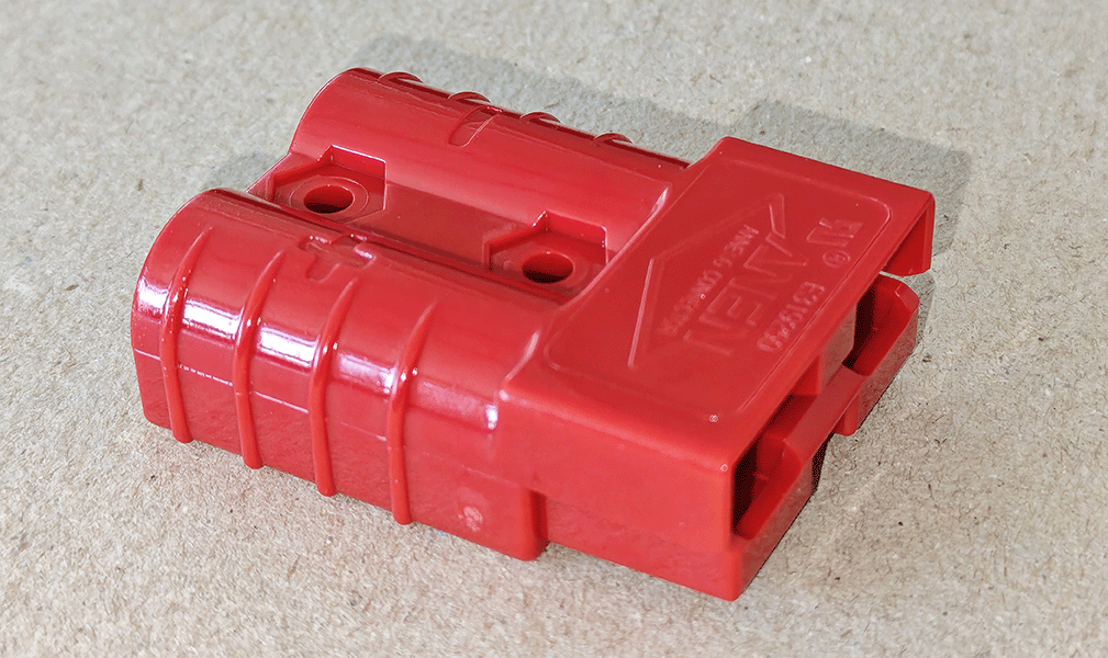 Batteriestecker Anderson - rot - SA50 / 10 mm² / ohne Kabel